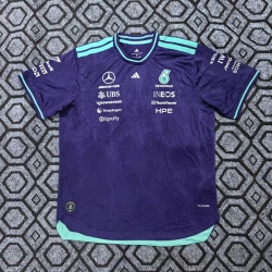 2026 MERCEDES purple F1 shirt S-4XL